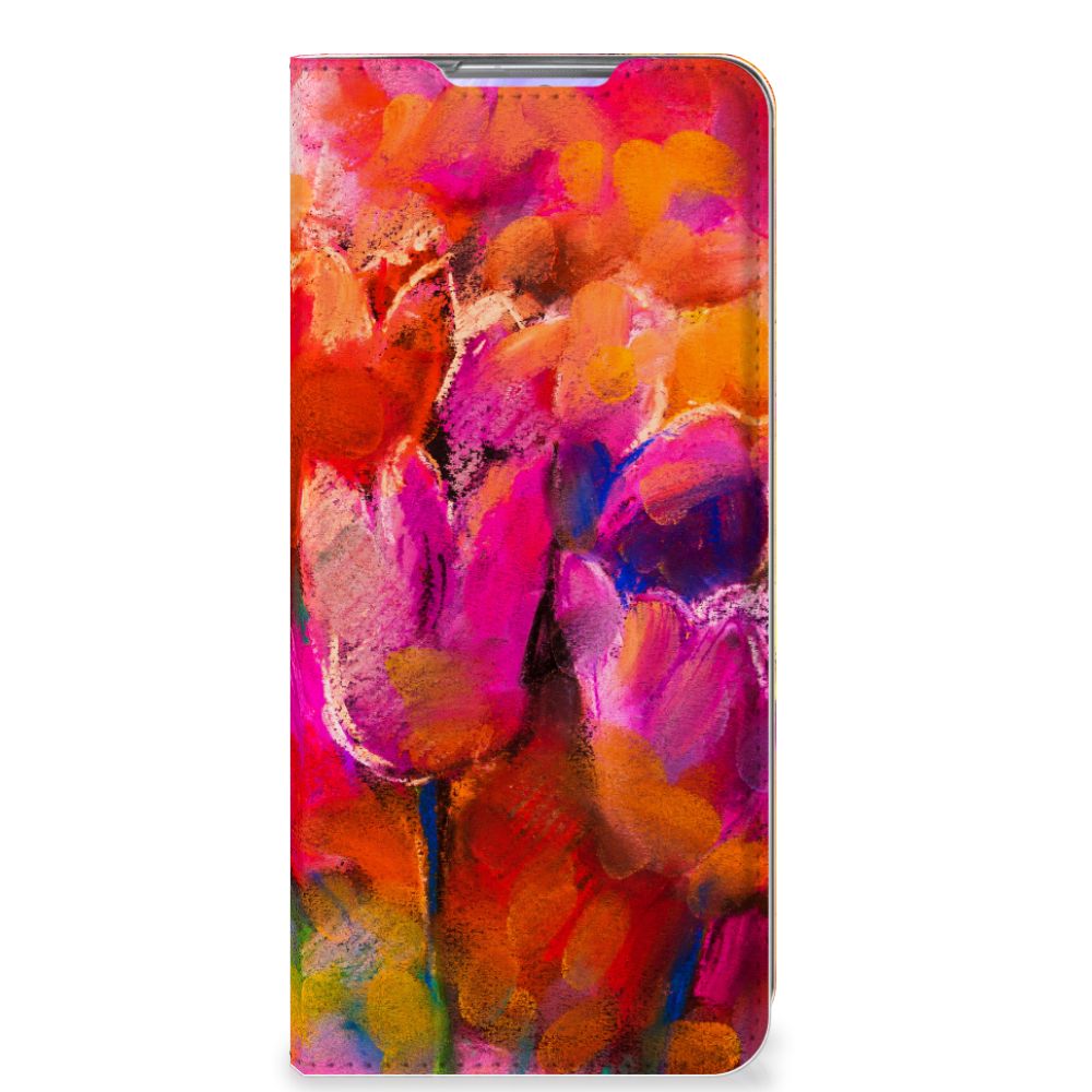 Bookcase Samsung Galaxy S20 Plus Tulips