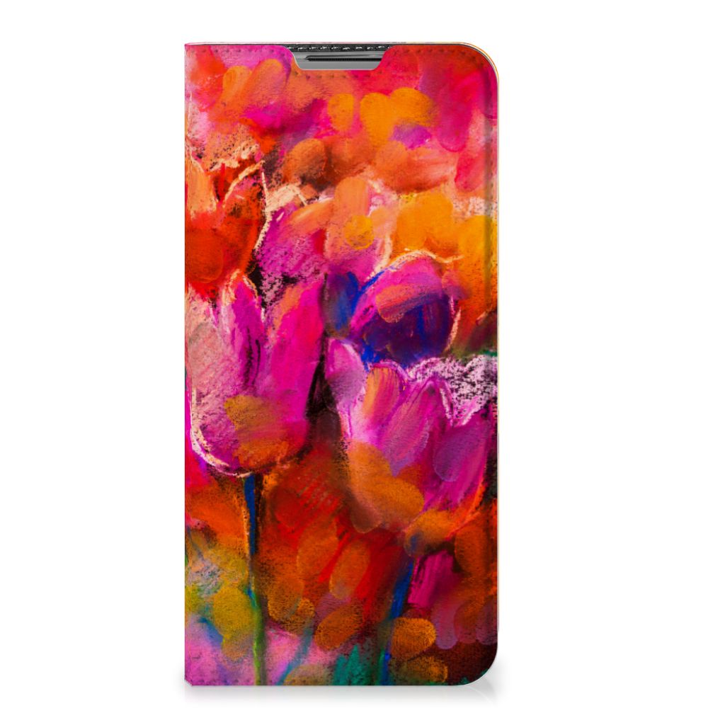 Bookcase OPPO A73 5G Tulips