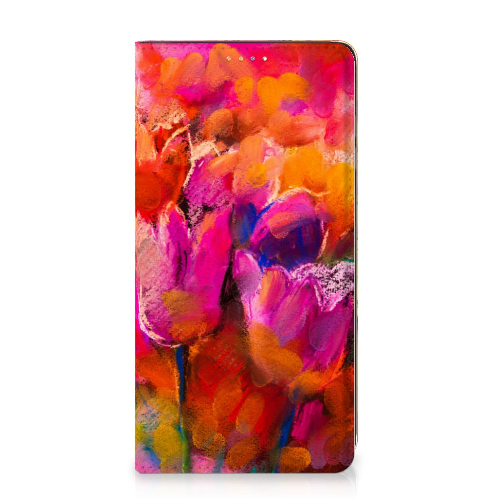 Bookcase Samsung Galaxy A32 4G | A32 5G Enterprise Editie Tulips