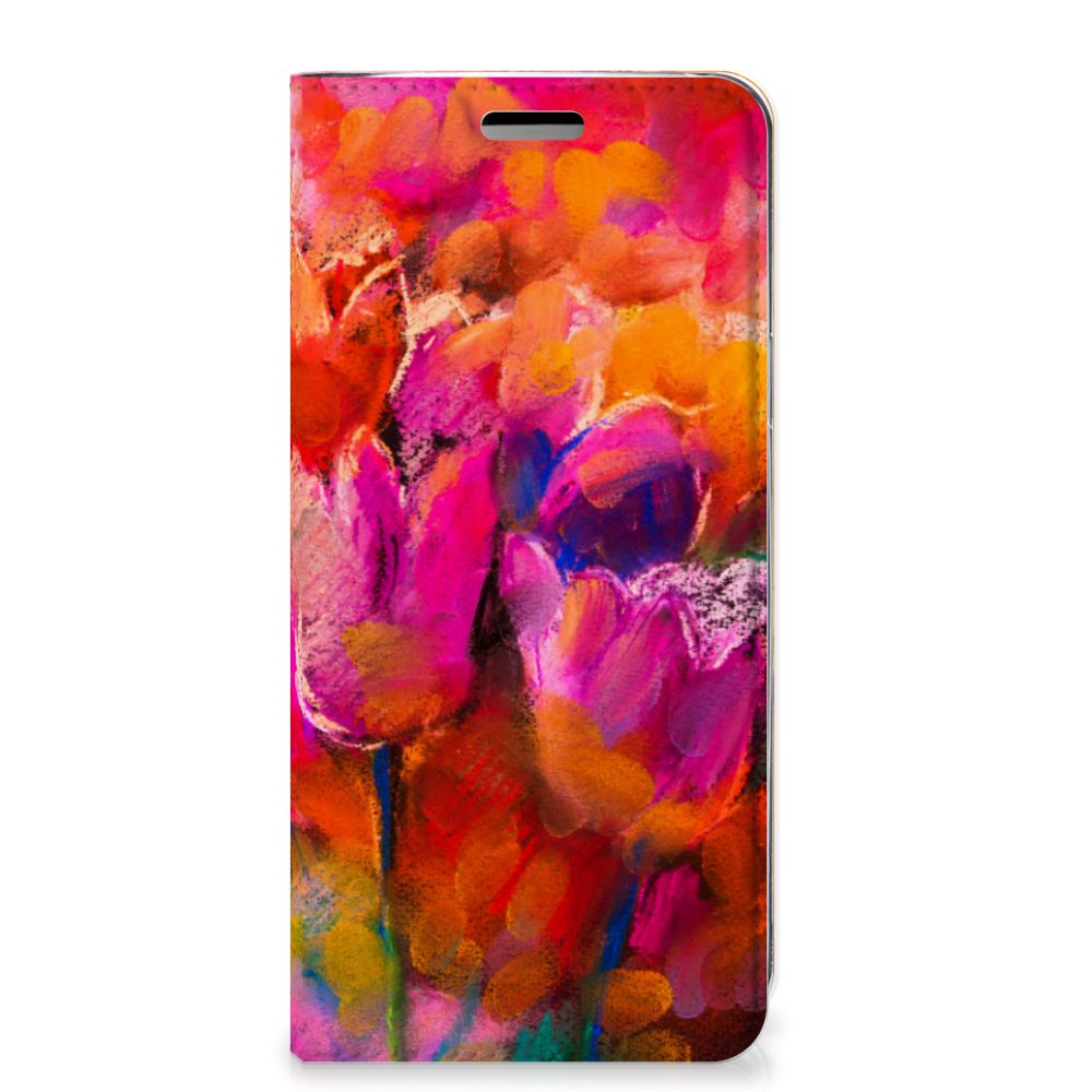 Bookcase Samsung Galaxy S9 Tulips