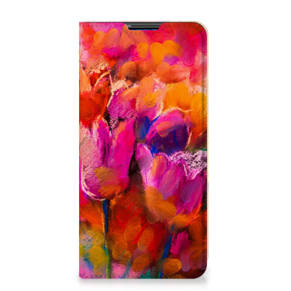 Bookcase Xiaomi Redmi Note 9 Tulips