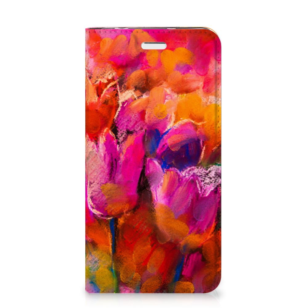 Bookcase Huawei Y5 2 | Y6 Compact Tulips