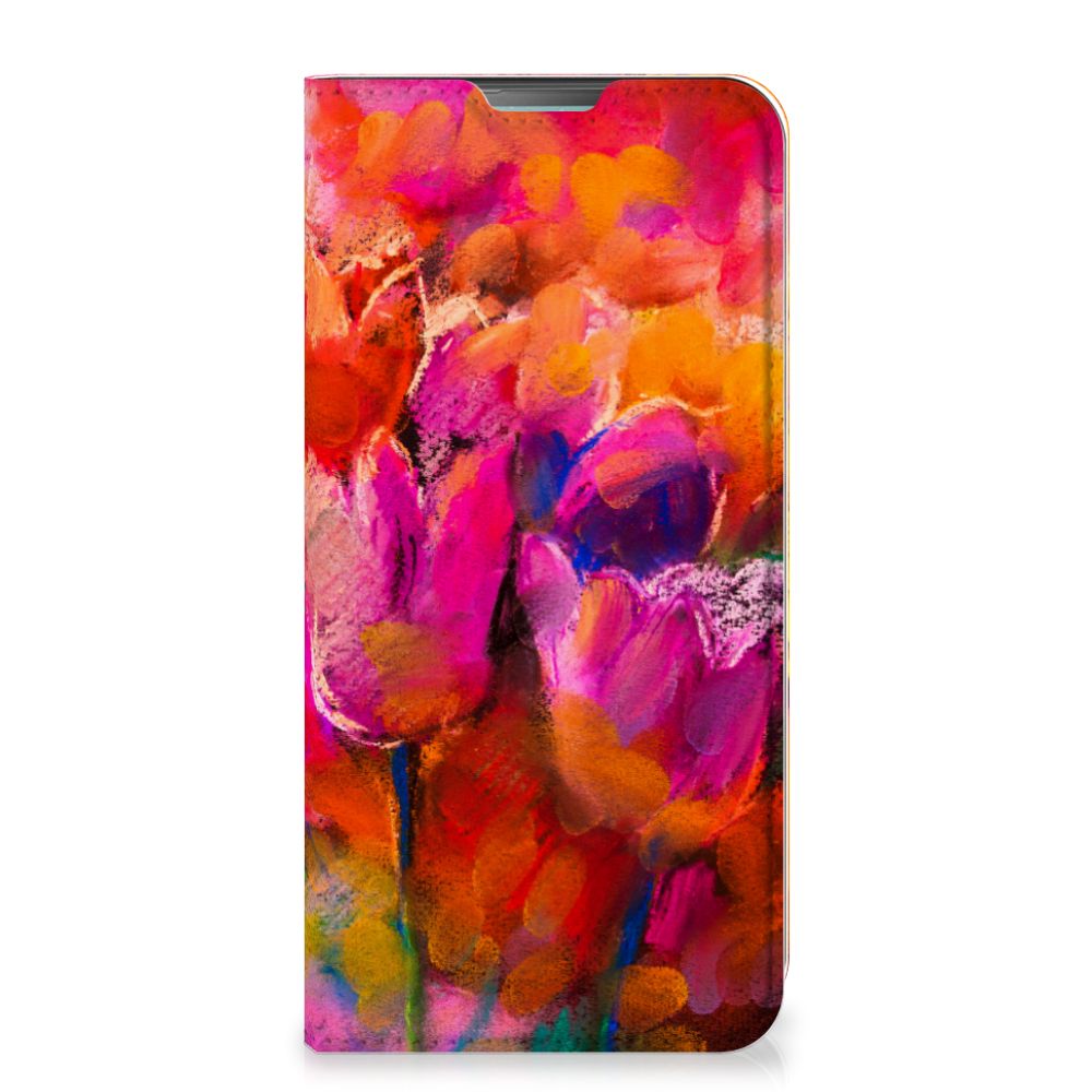 Bookcase Nokia 3.4 Tulips