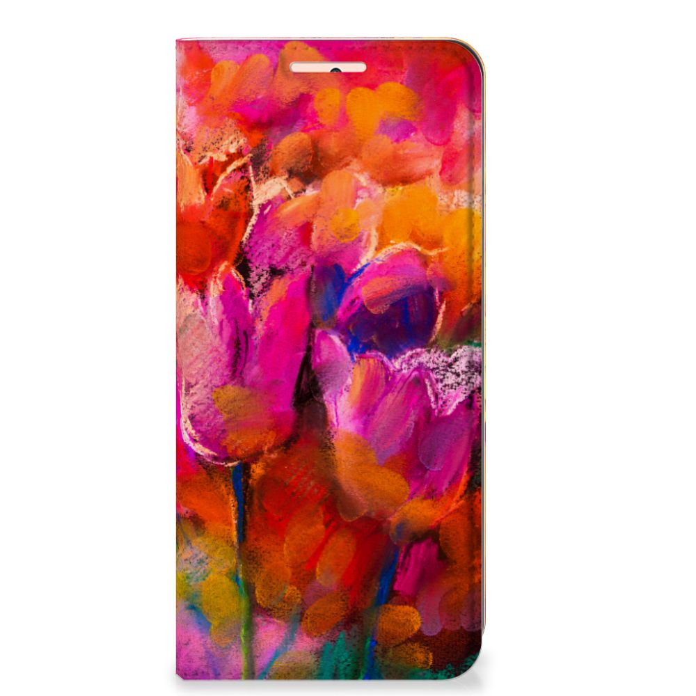 Bookcase Xiaomi Redmi Note 10 4G | 10S | Poco M5s Tulips