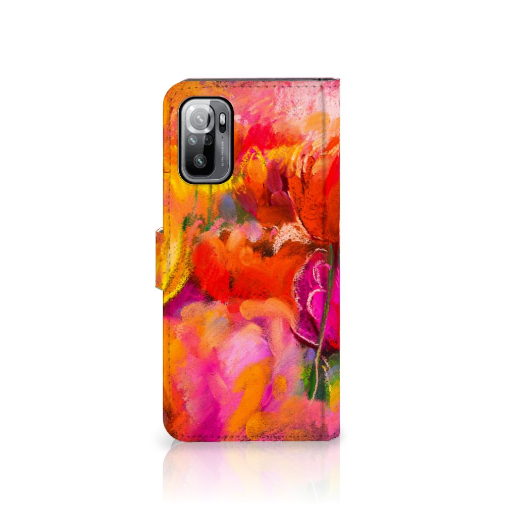 Hoesje Xiaomi Redmi Note 10/10T 5G | Poco M3 Pro Tulips