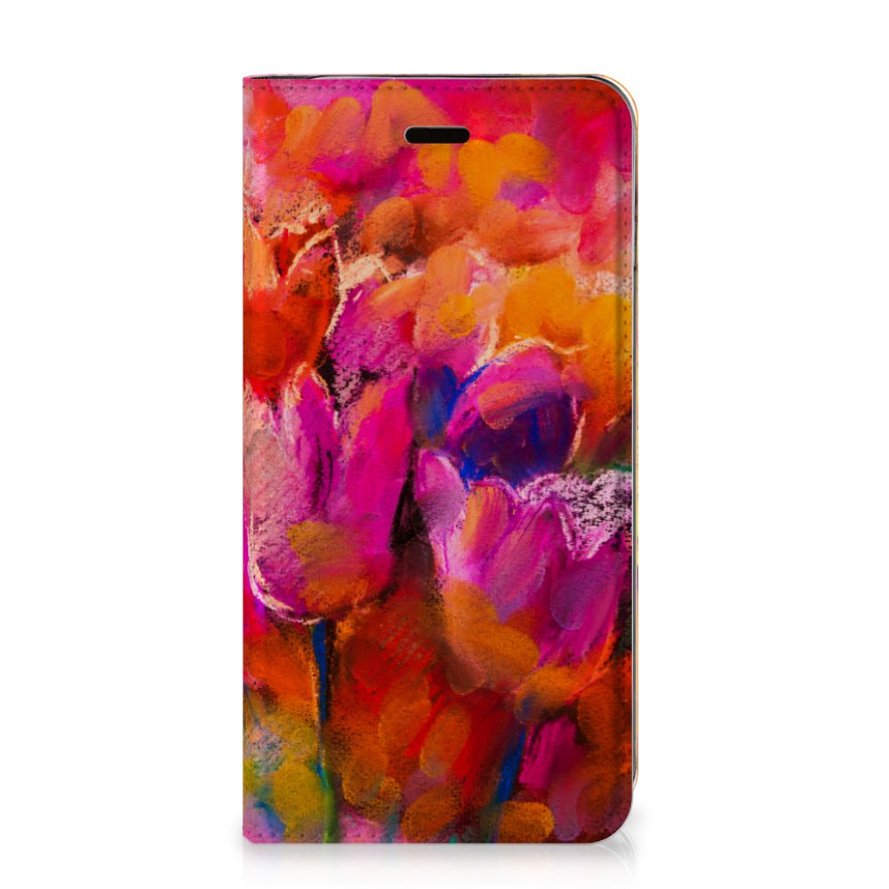 Bookcase Apple iPhone 7 Plus | 8 Plus Tulips