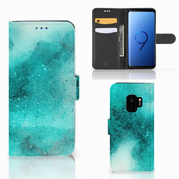 Hoesje Samsung Galaxy S9 Painting Blue