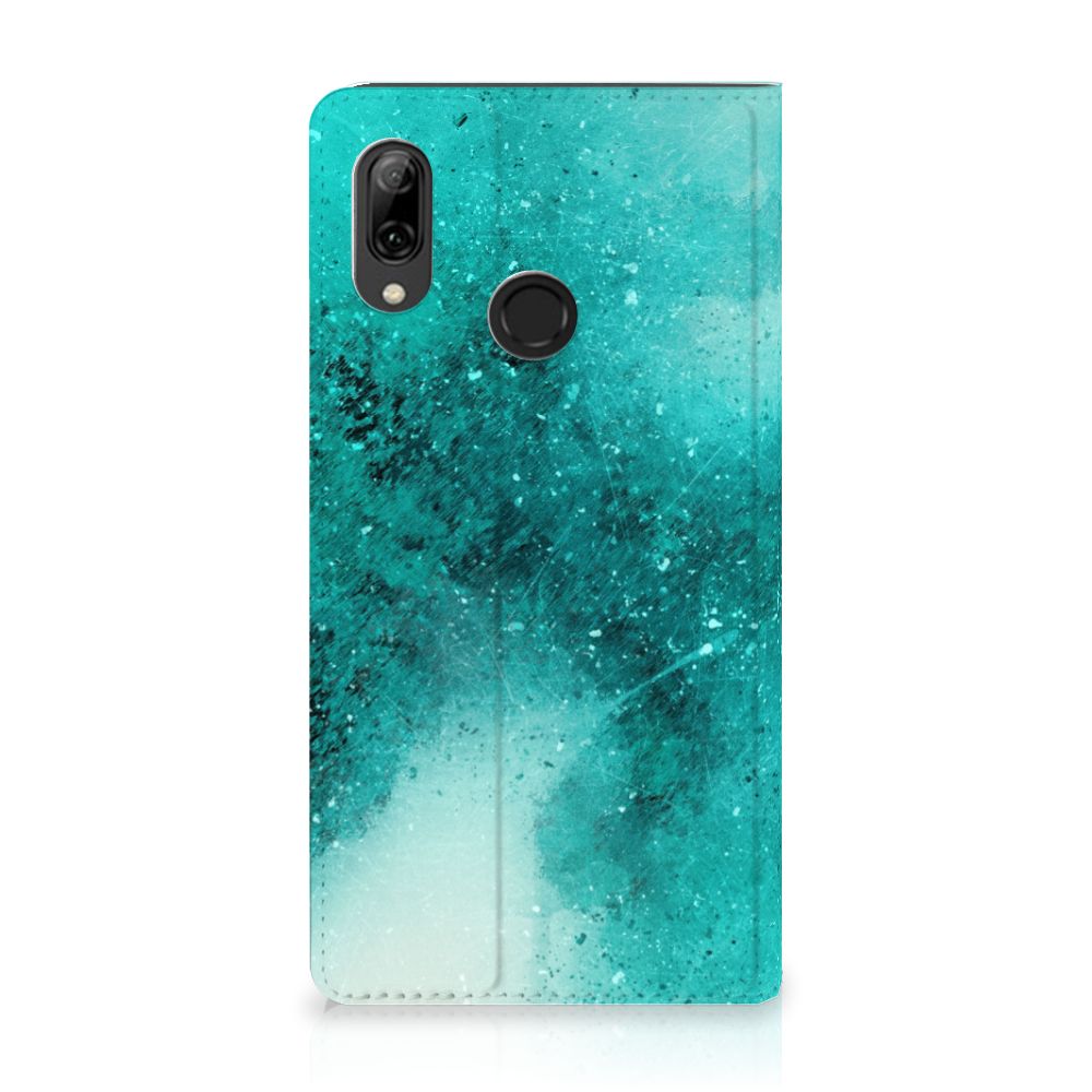 Bookcase Huawei P Smart (2019) Painting Blue