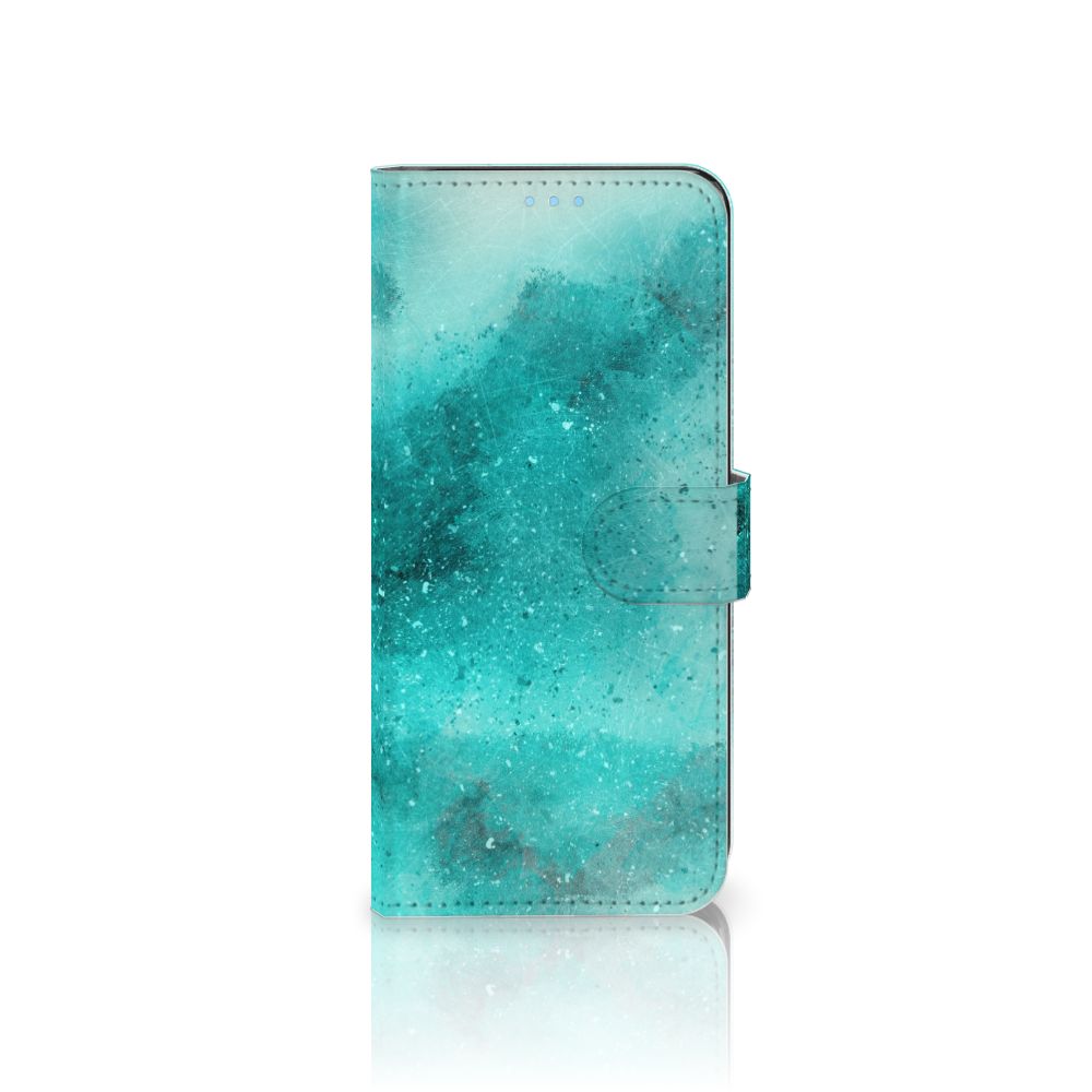 Hoesje OPPO A74 4G Painting Blue