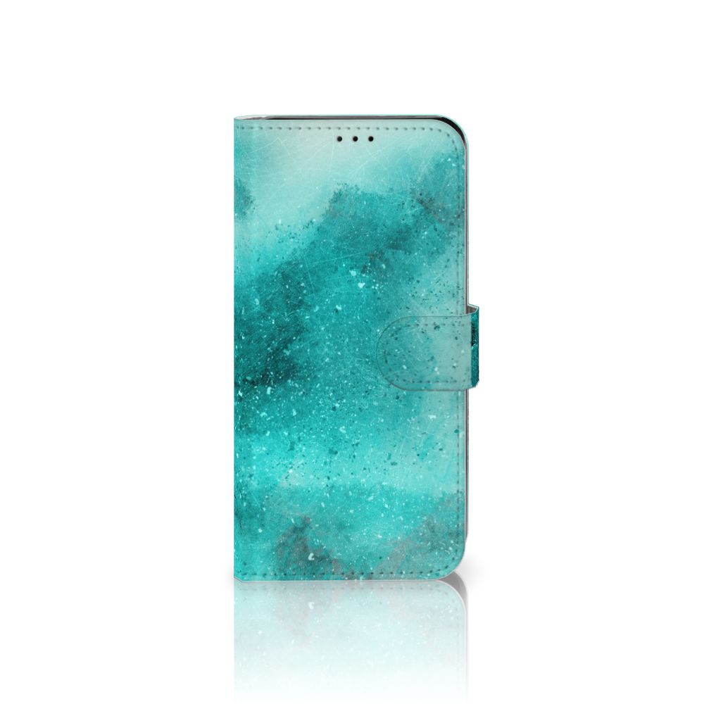 Hoesje Samsung Galaxy A7 (2018) Painting Blue
