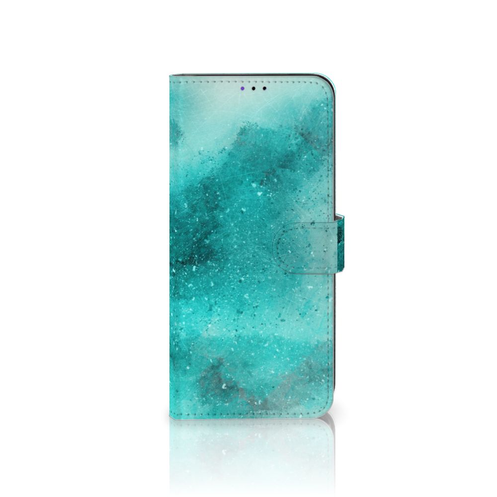 Hoesje Samsung Galaxy A22 5G Painting Blue