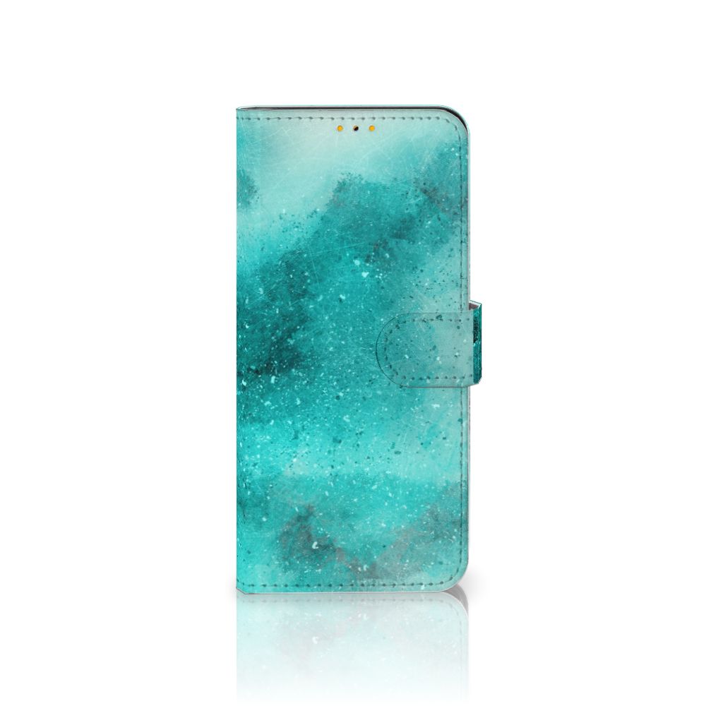 Hoesje Samsung Galaxy M52 Painting Blue