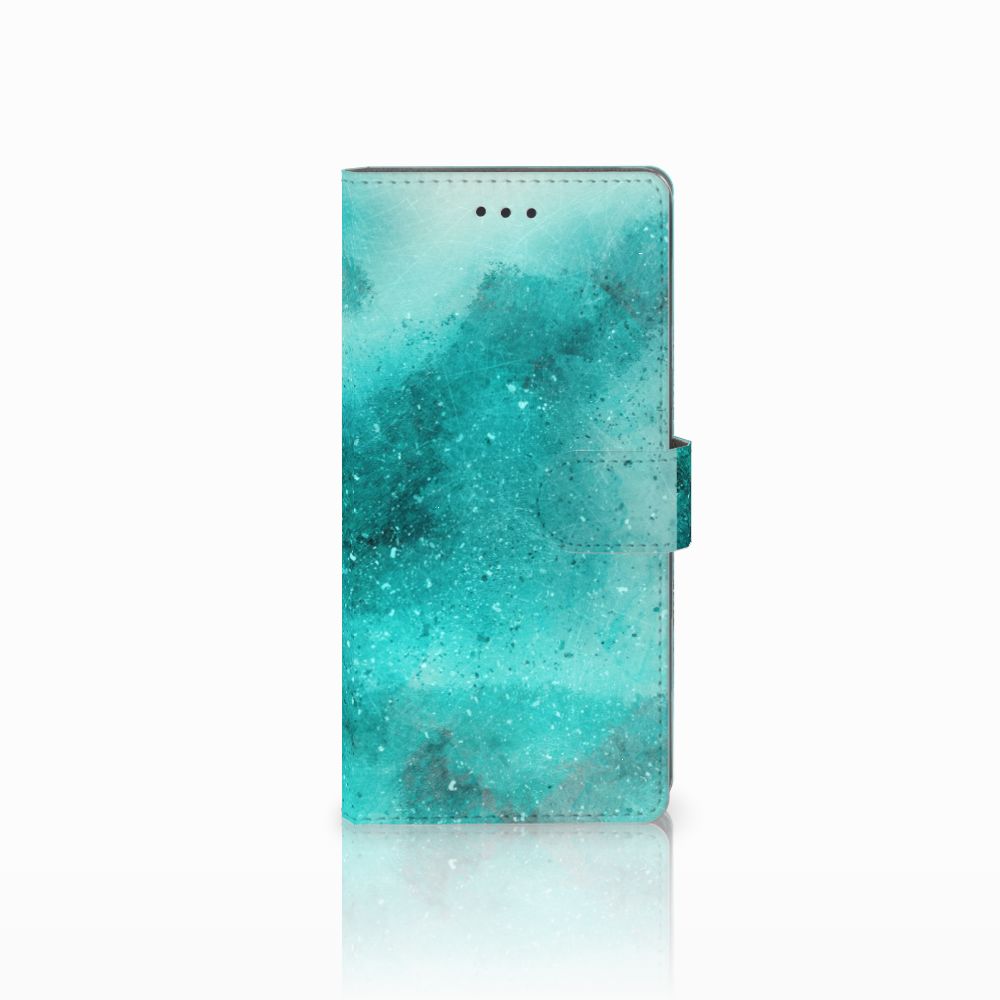 Hoesje Samsung Galaxy Note 8 Painting Blue