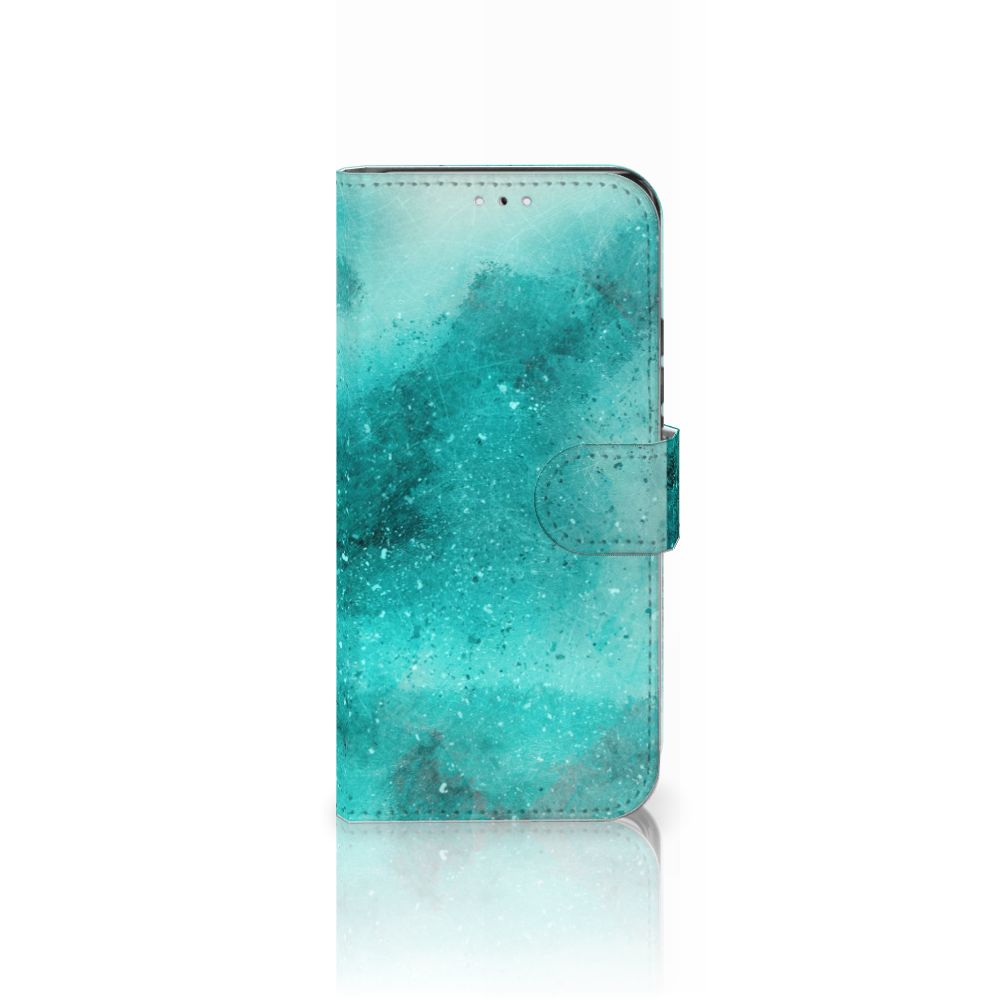 Hoesje Samsung Galaxy S22 Painting Blue