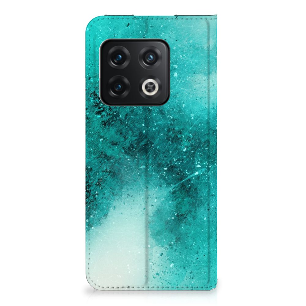 Bookcase OnePlus 10 Pro Painting Blue