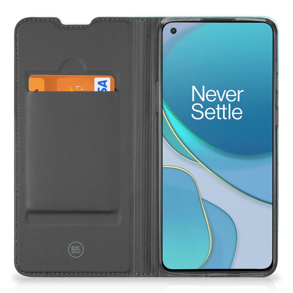Bookcase OnePlus 8T Painting Blue