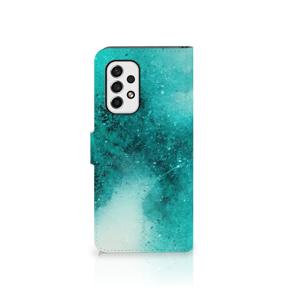 Hoesje Samsung Galaxy A53 Painting Blue