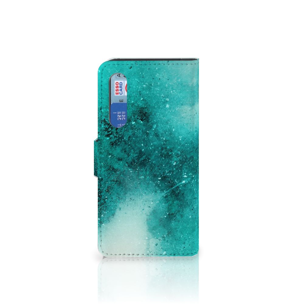 Hoesje Xiaomi Mi 9 SE Painting Blue