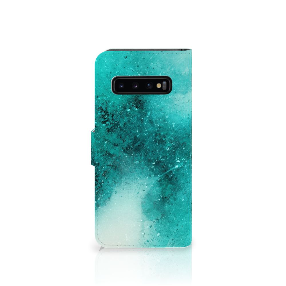 Hoesje Samsung Galaxy S10 Painting Blue