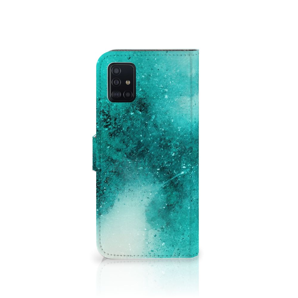 Hoesje Samsung Galaxy A51 Painting Blue