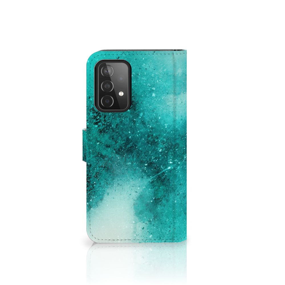 Hoesje Samsung Galaxy A52 Painting Blue
