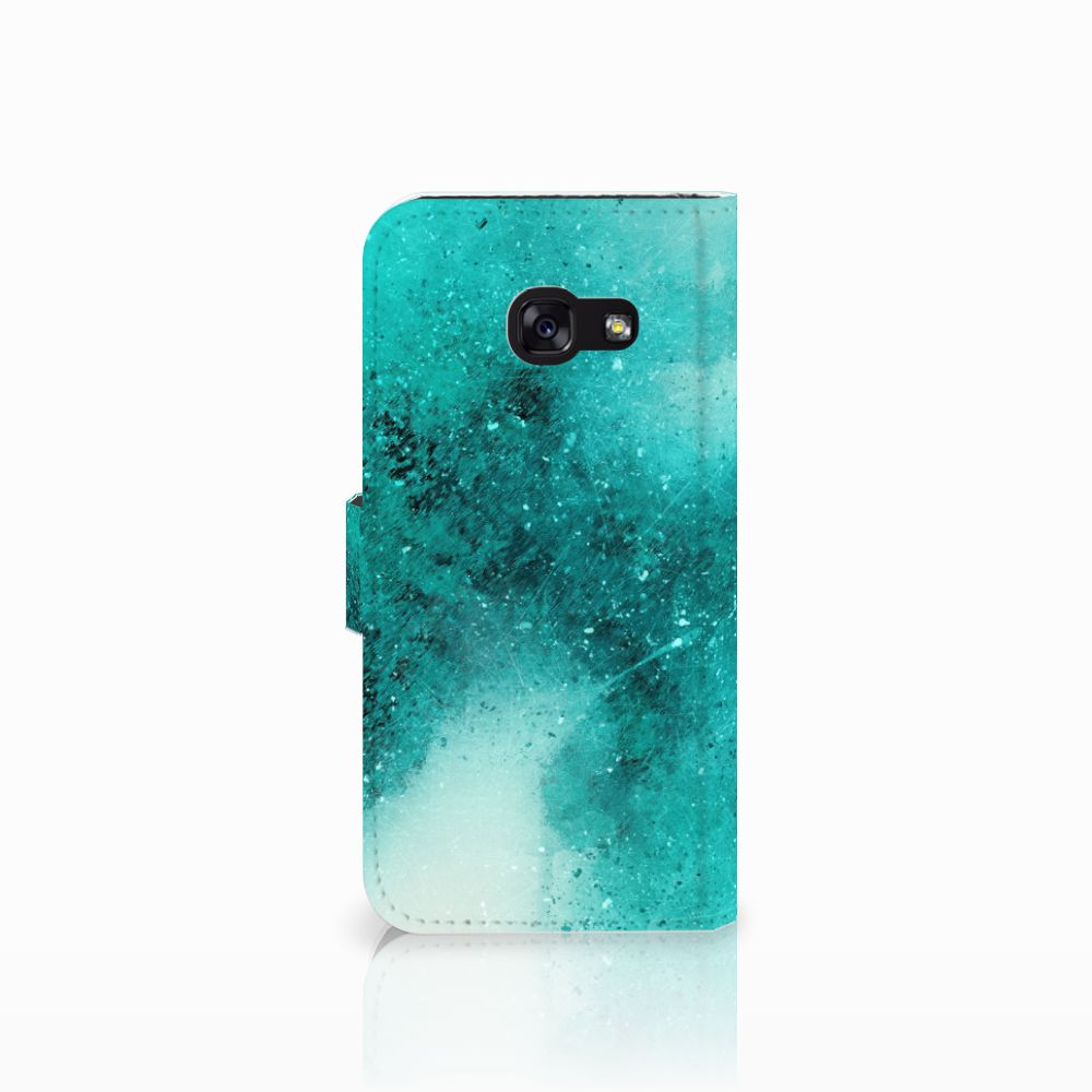 Hoesje Samsung Galaxy A5 2017 Painting Blue