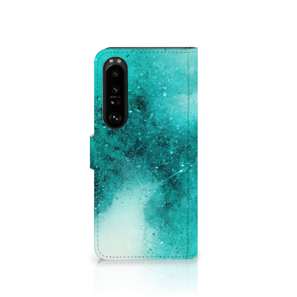 Hoesje Sony Xperia 1 IV Painting Blue