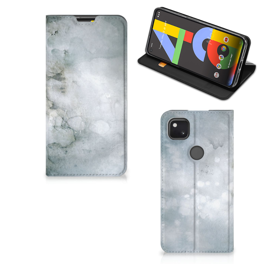 Bookcase Google Pixel 4a Painting Grey