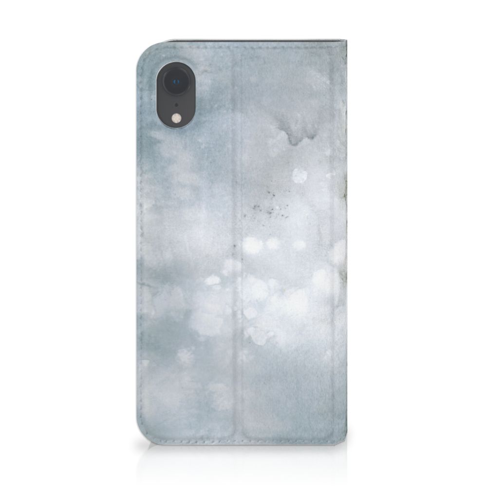 Bookcase Apple iPhone Xr Painting Grey