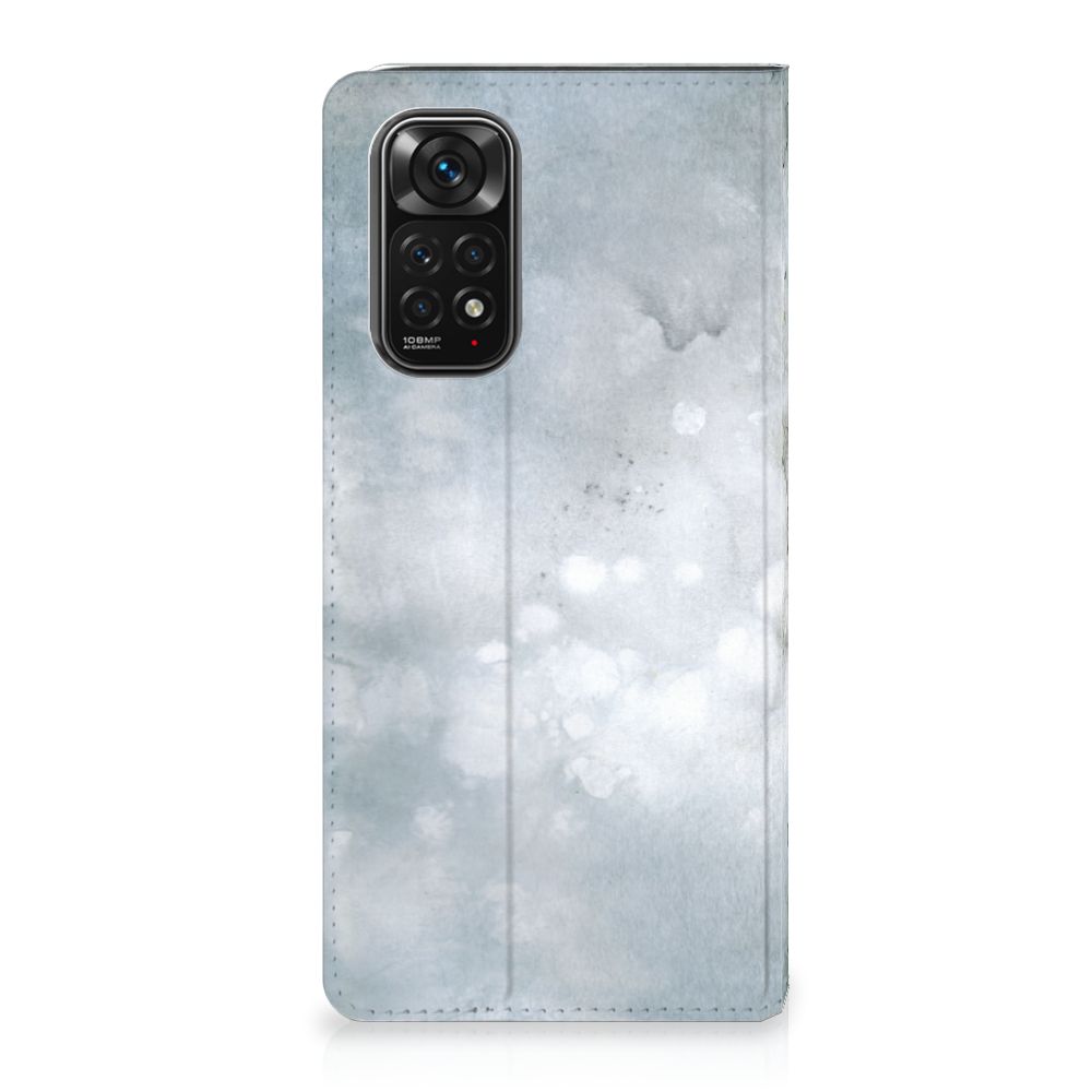 Bookcase Xiaomi Redmi Note 11/11S Painting Grey