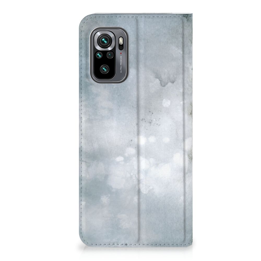 Bookcase Xiaomi Redmi Note 10 4G | 10S | Poco M5s Painting Grey