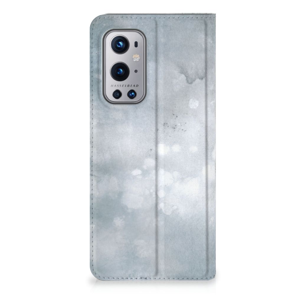 Bookcase OnePlus 9 Pro Painting Grey