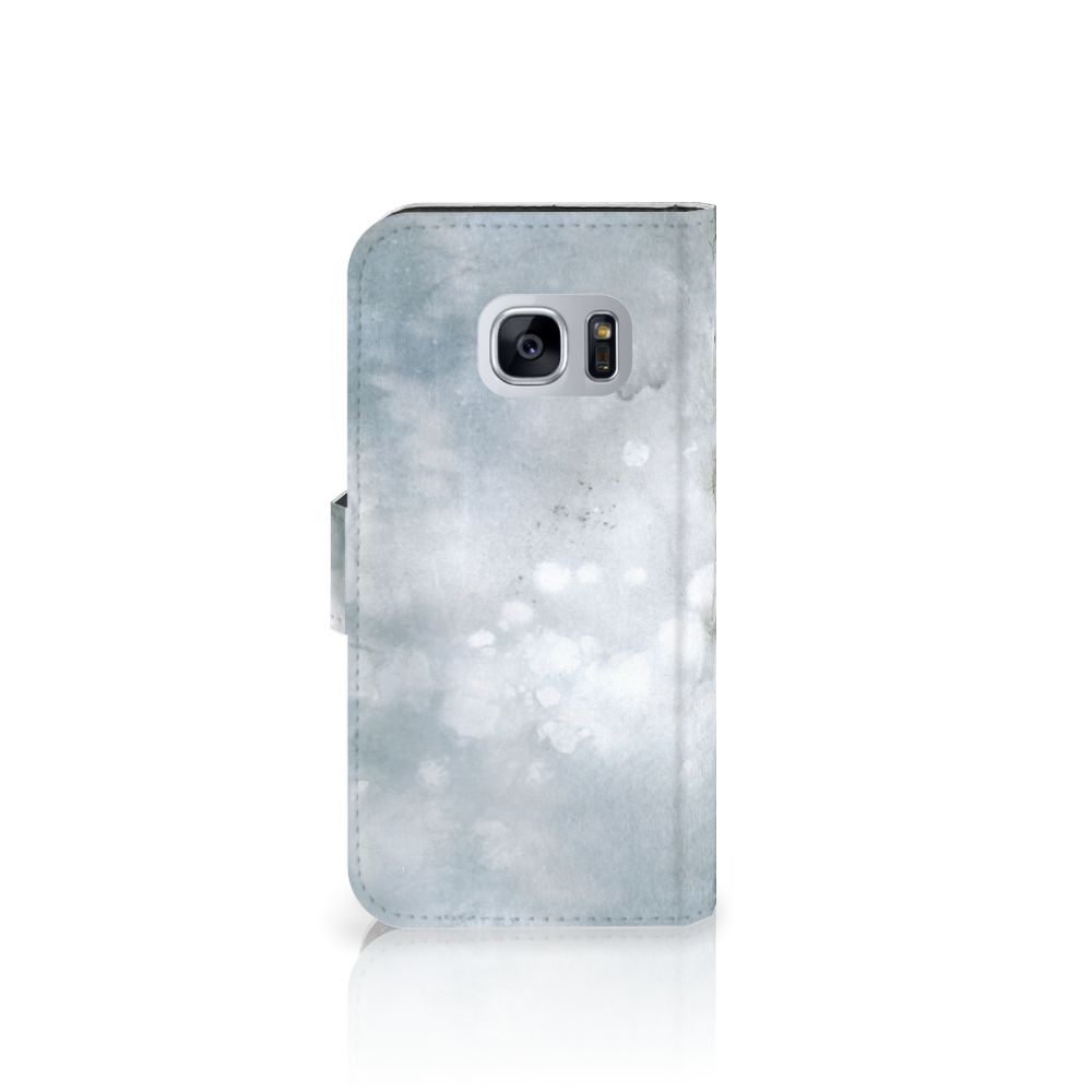 Hoesje Samsung Galaxy S7 Painting Grey