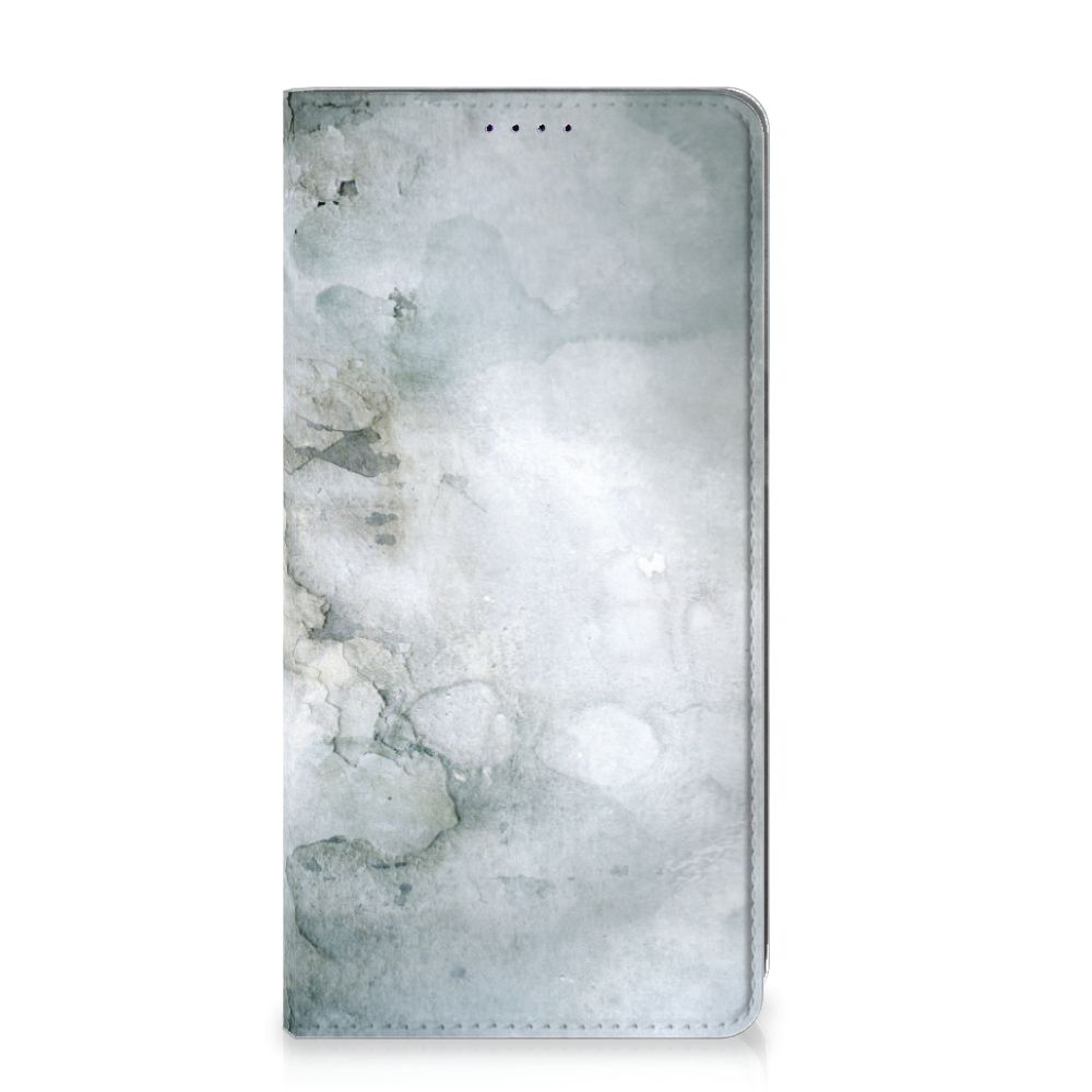 Bookcase Samsung Galaxy A50 Painting Grey
