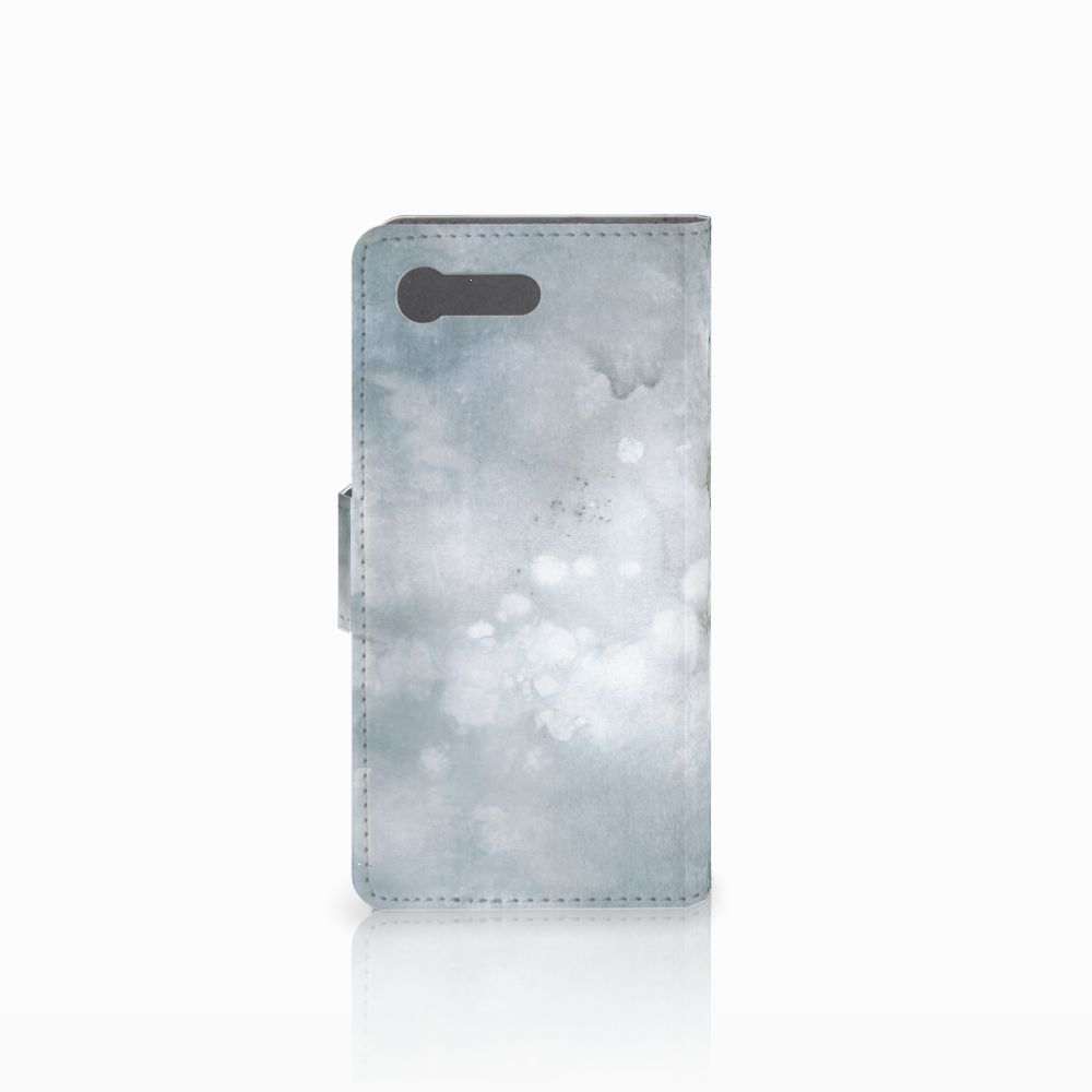 Hoesje Sony Xperia X Compact Painting Grey