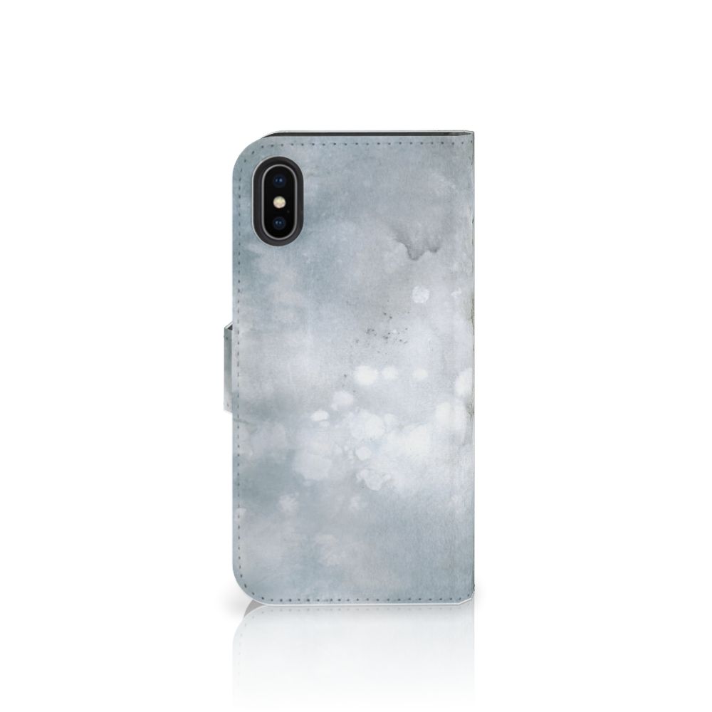 Hoesje Apple iPhone X | Xs Painting Grey