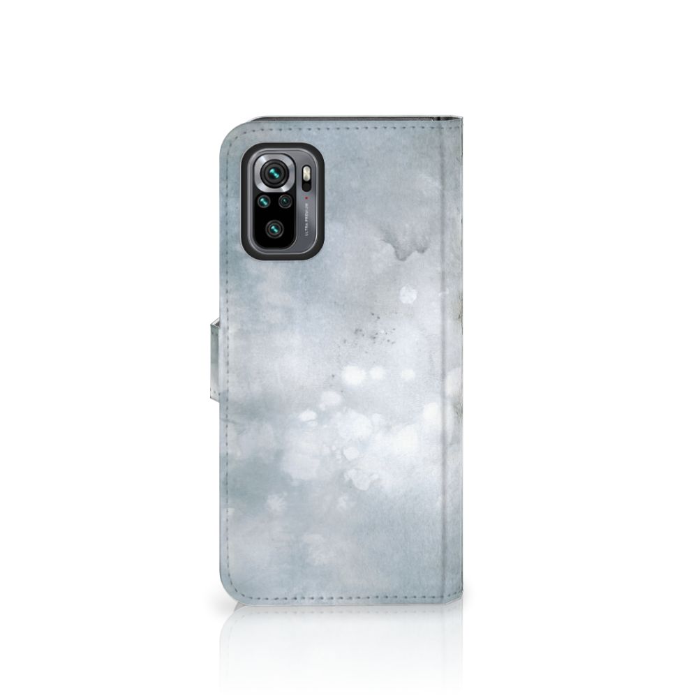 Hoesje Xiaomi Redmi Note 10S | 10 4G | Poco M5s Painting Grey