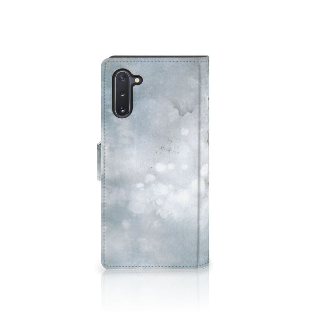 Hoesje Samsung Galaxy Note 10 Painting Grey