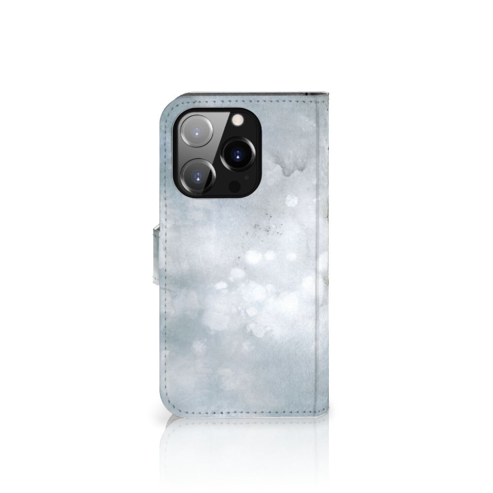 Hoesje iPhone 14 Pro Painting Grey