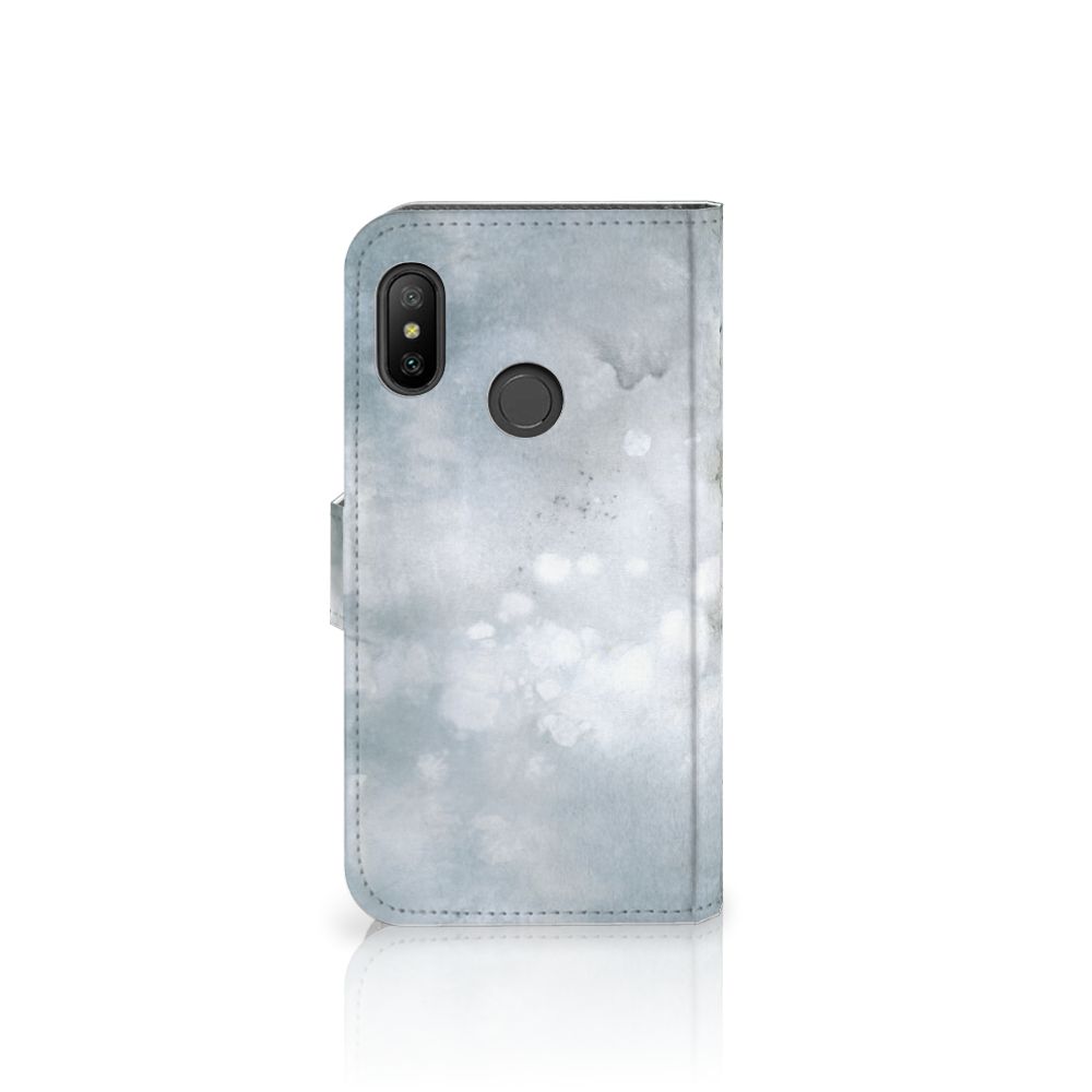 Hoesje Xiaomi Mi A2 Lite Painting Grey