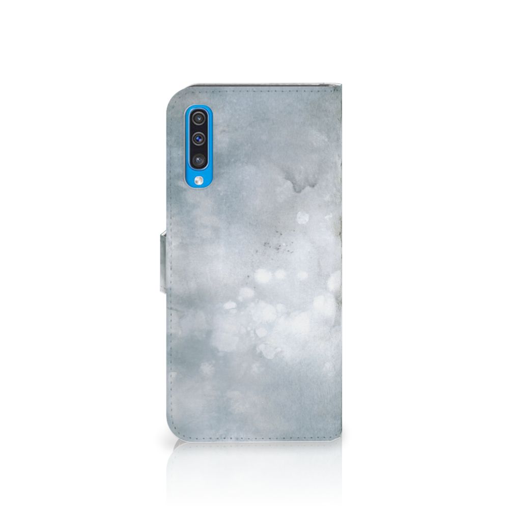 Hoesje Samsung Galaxy A50 Painting Grey