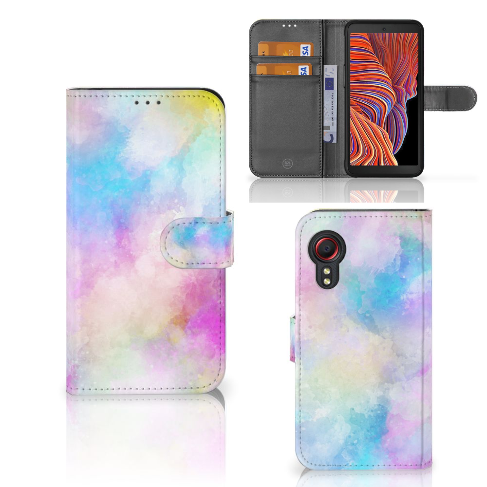 Hoesje Samsung Galaxy Xcover 5 Watercolor Light