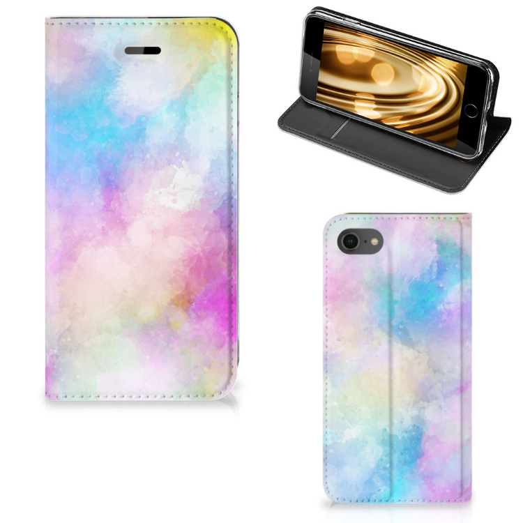 Bookcase iPhone 7 | 8 | SE (2020) | SE (2022) Watercolor Light