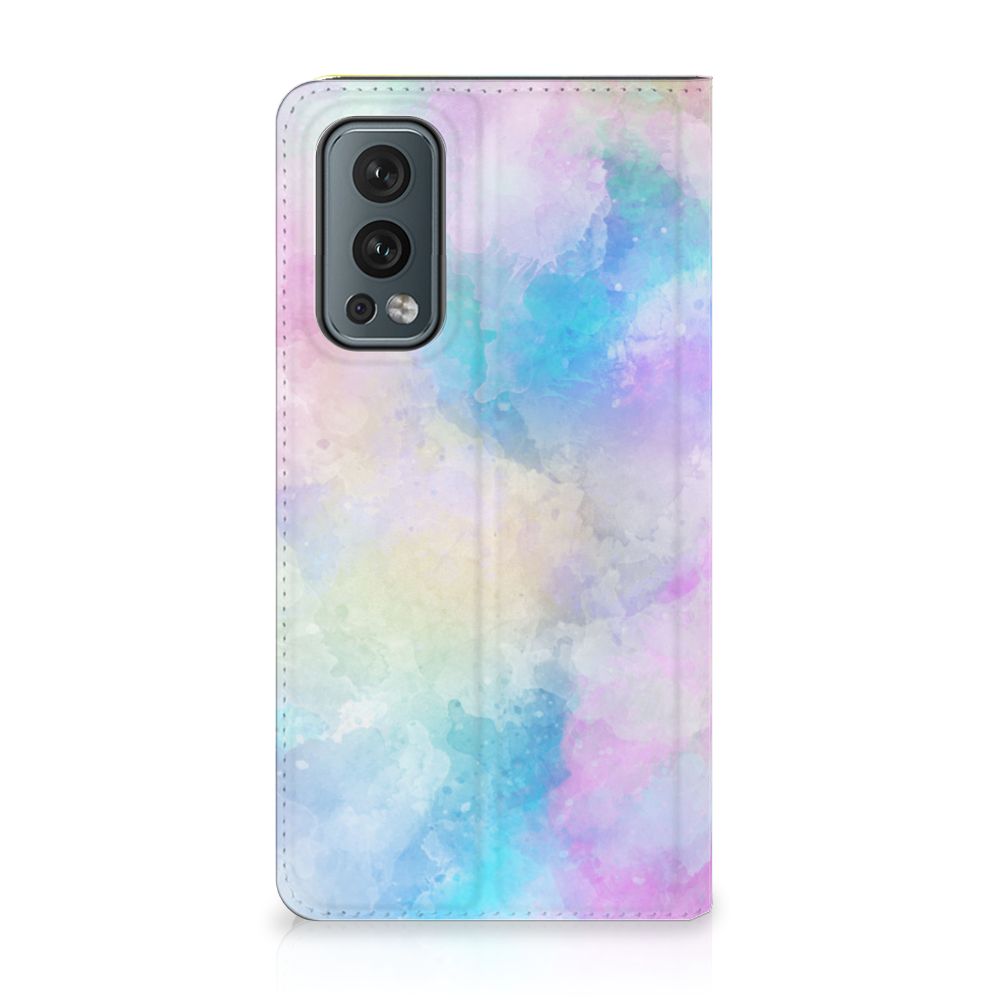 Bookcase OnePlus Nord 2 5G Watercolor Light