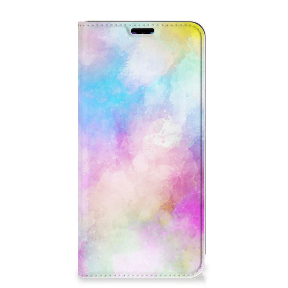 Bookcase Huawei Y7 hoesje Y7 Pro (2019) Watercolor Light