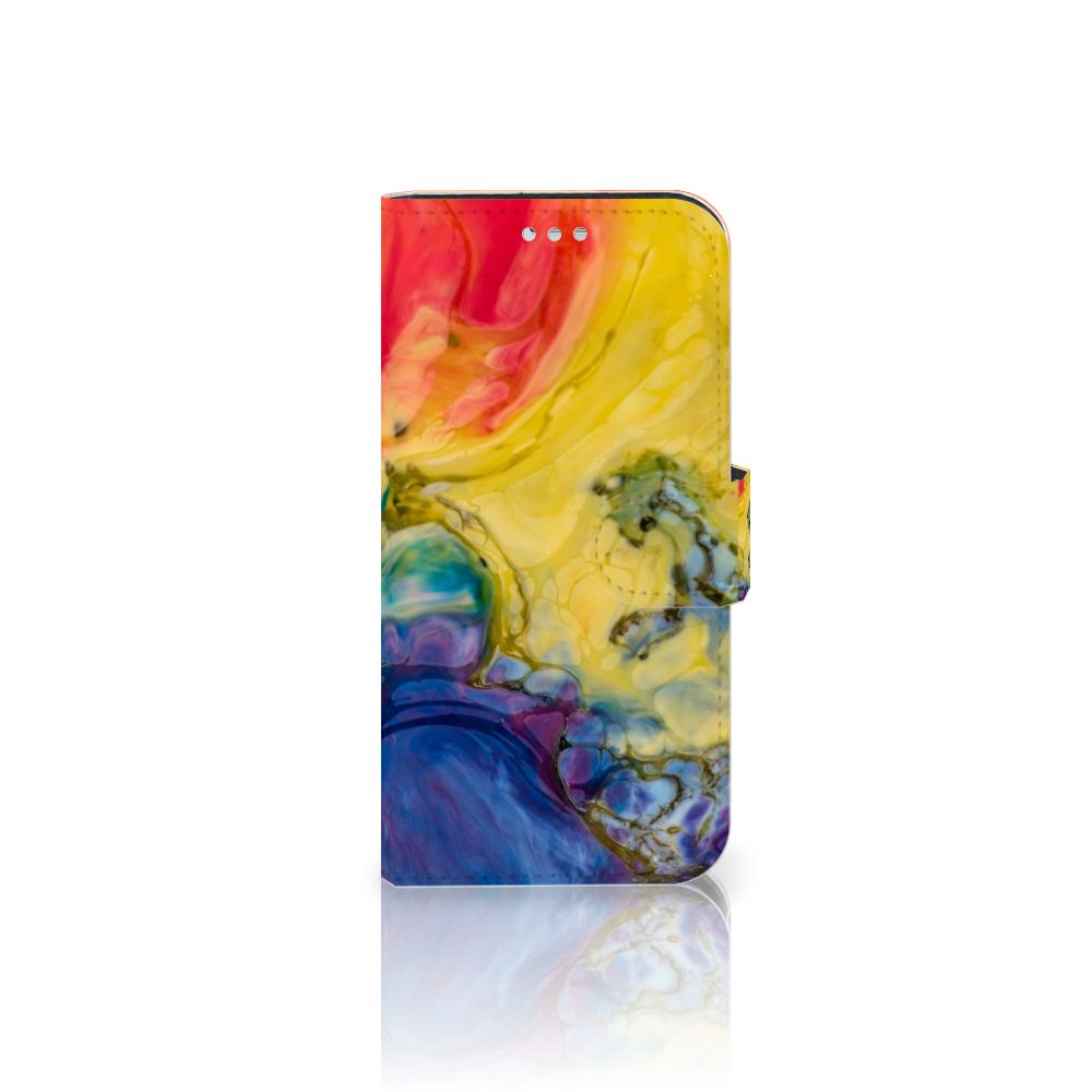 Hoesje Samsung Galaxy S7 Watercolor Dark