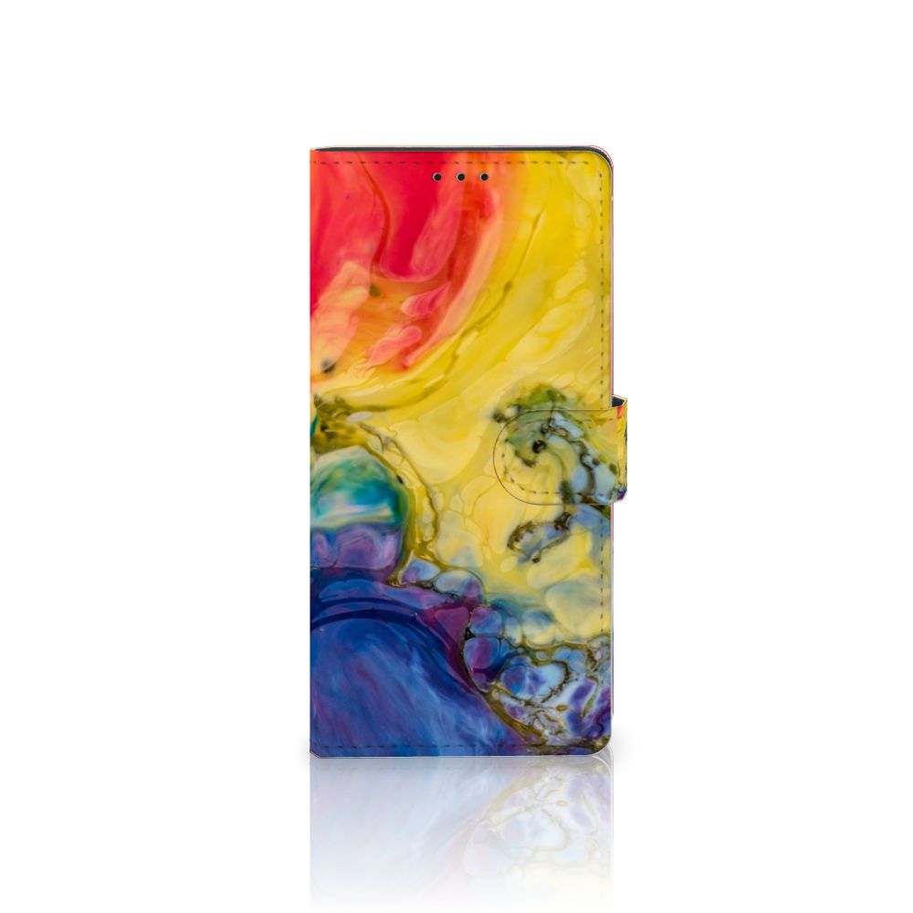 Hoesje Samsung Galaxy A02s | M02s Watercolor Dark