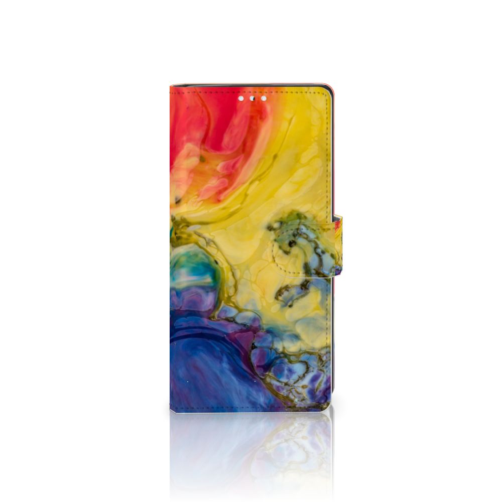 Hoesje Samsung Galaxy Note 10 Watercolor Dark