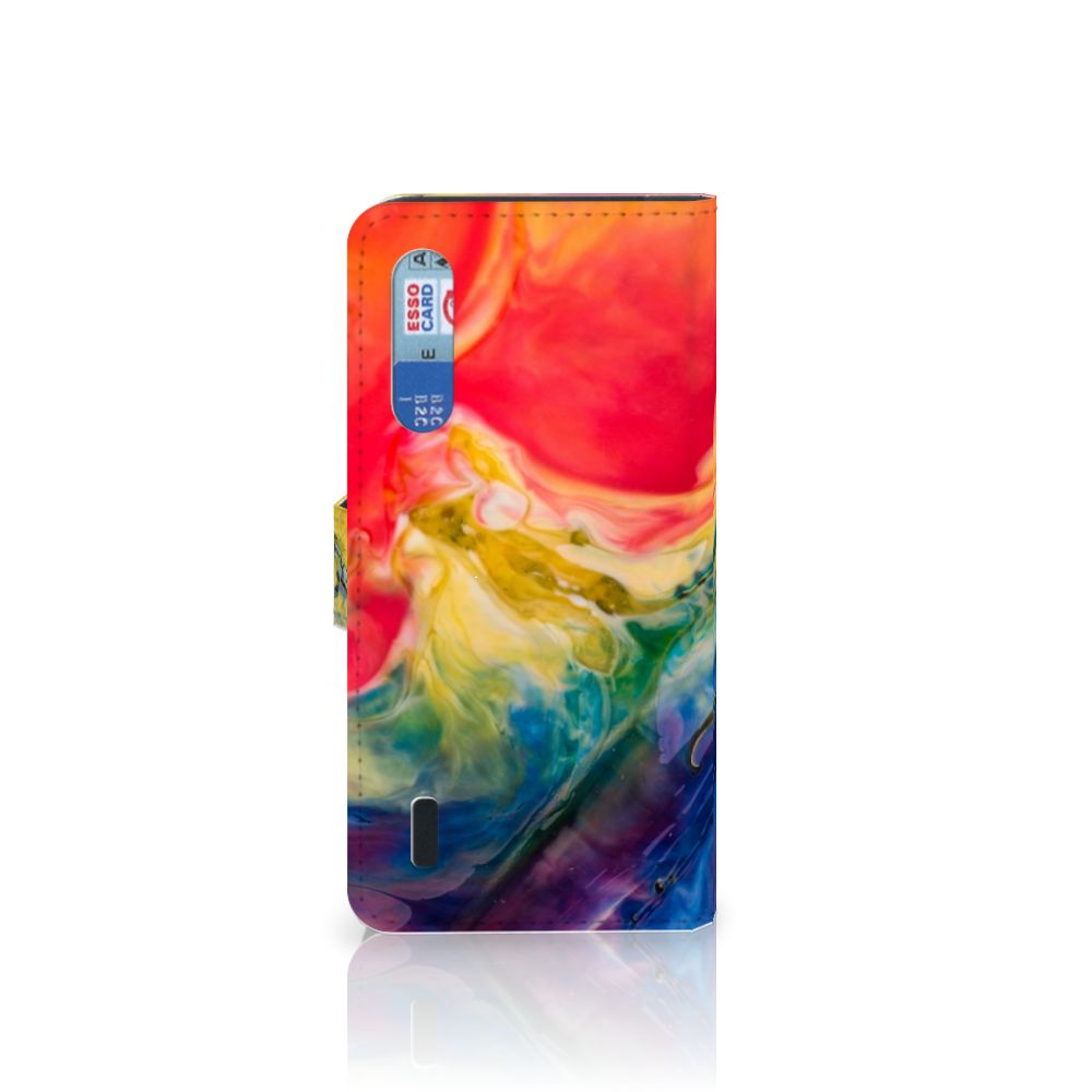 Hoesje Xiaomi Mi 9 Lite Watercolor Dark