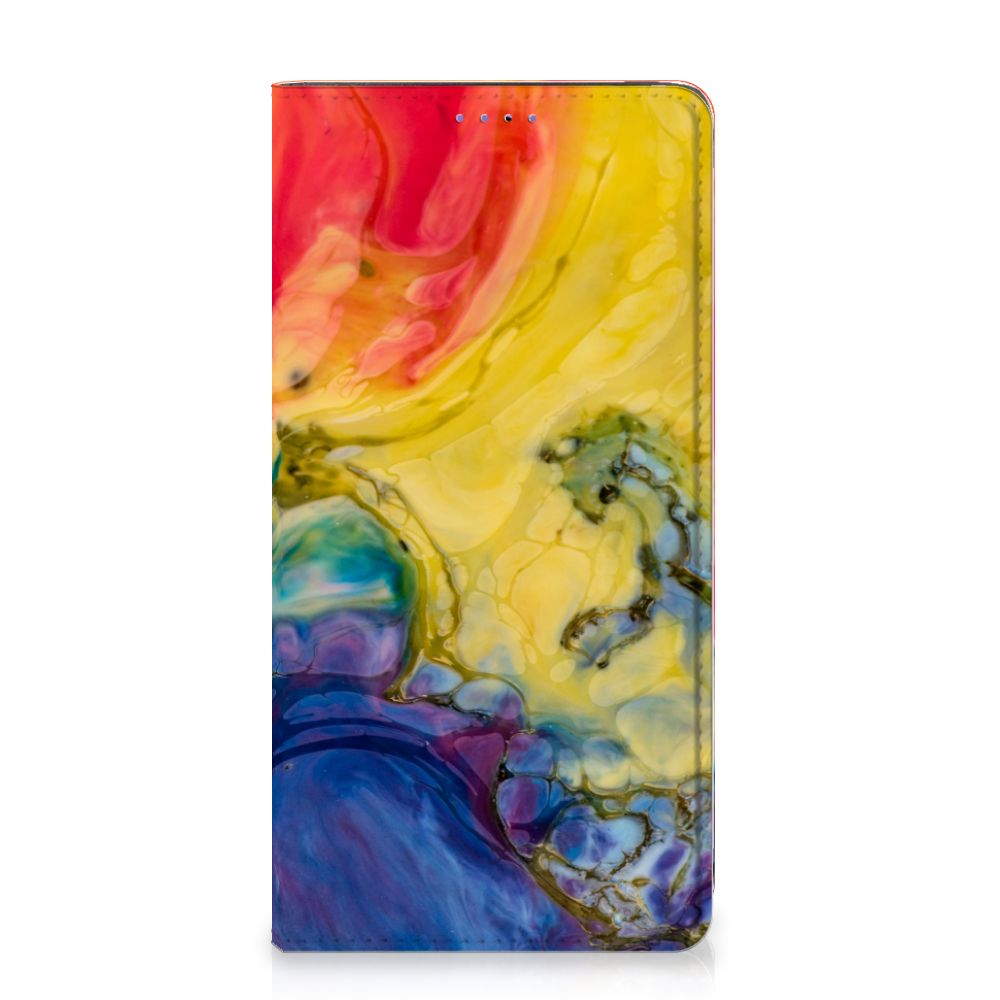 Bookcase Samsung Galaxy A51 Watercolor Dark
